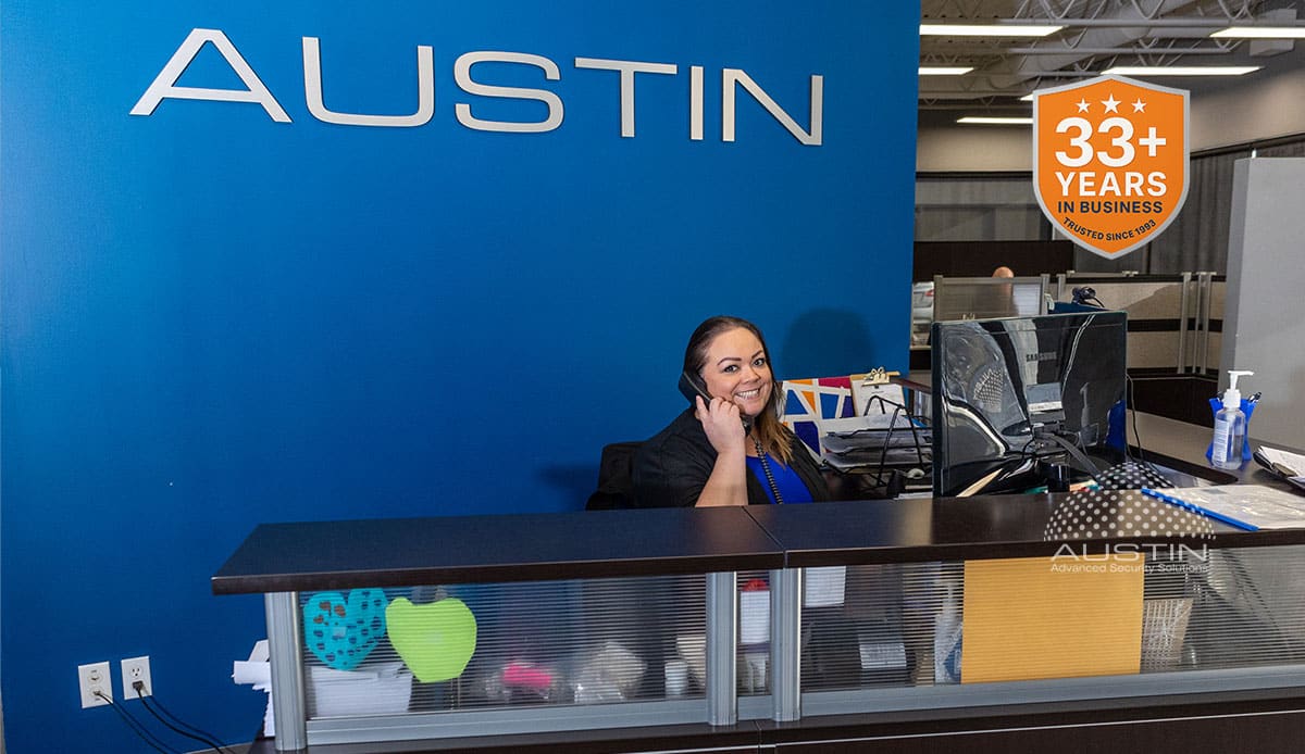 Austin Security System Office and Receptionist since 1993